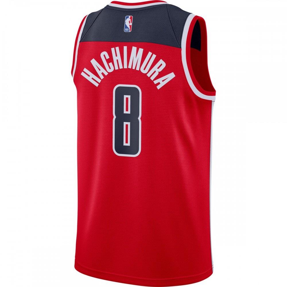 Rui Hachimura Washington Wizards 2020/21 Swingman Jersey - Red - Icon Edition-Pro Kit Vault | Brand New 26/27 Sports Jerseys